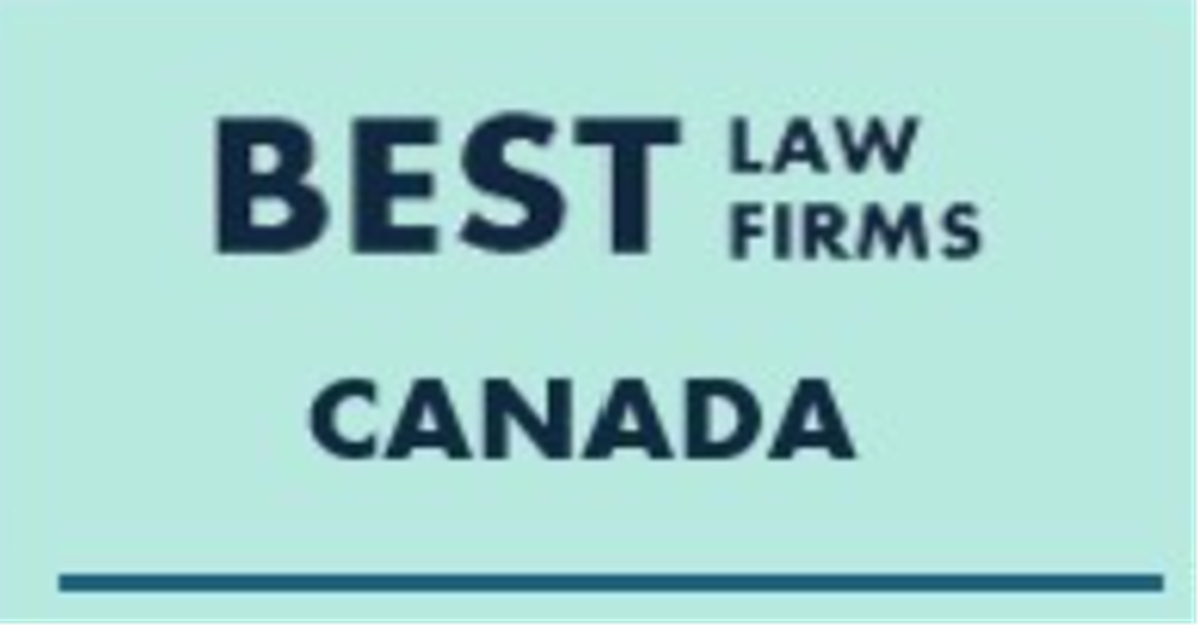 Procido LLP Receives Best Law Firms Canada Award for the Second Year in a Row