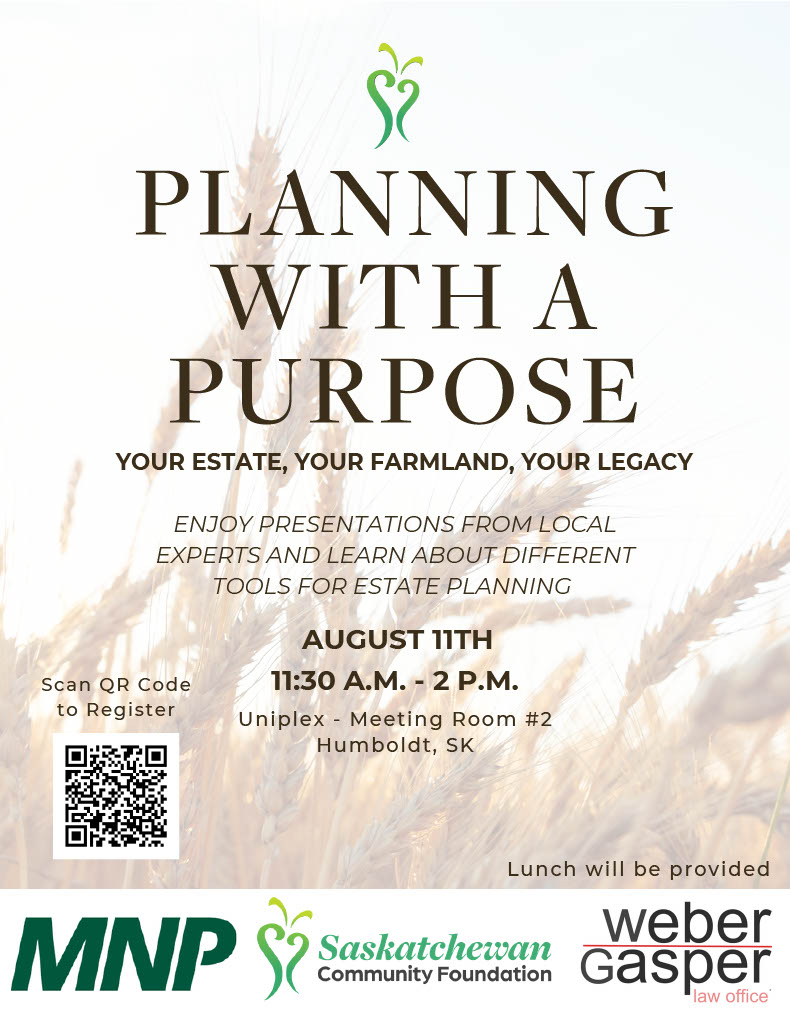 PLANNING WITH A PURPOSE — Your Estate, Your Farmland, Your Legacy